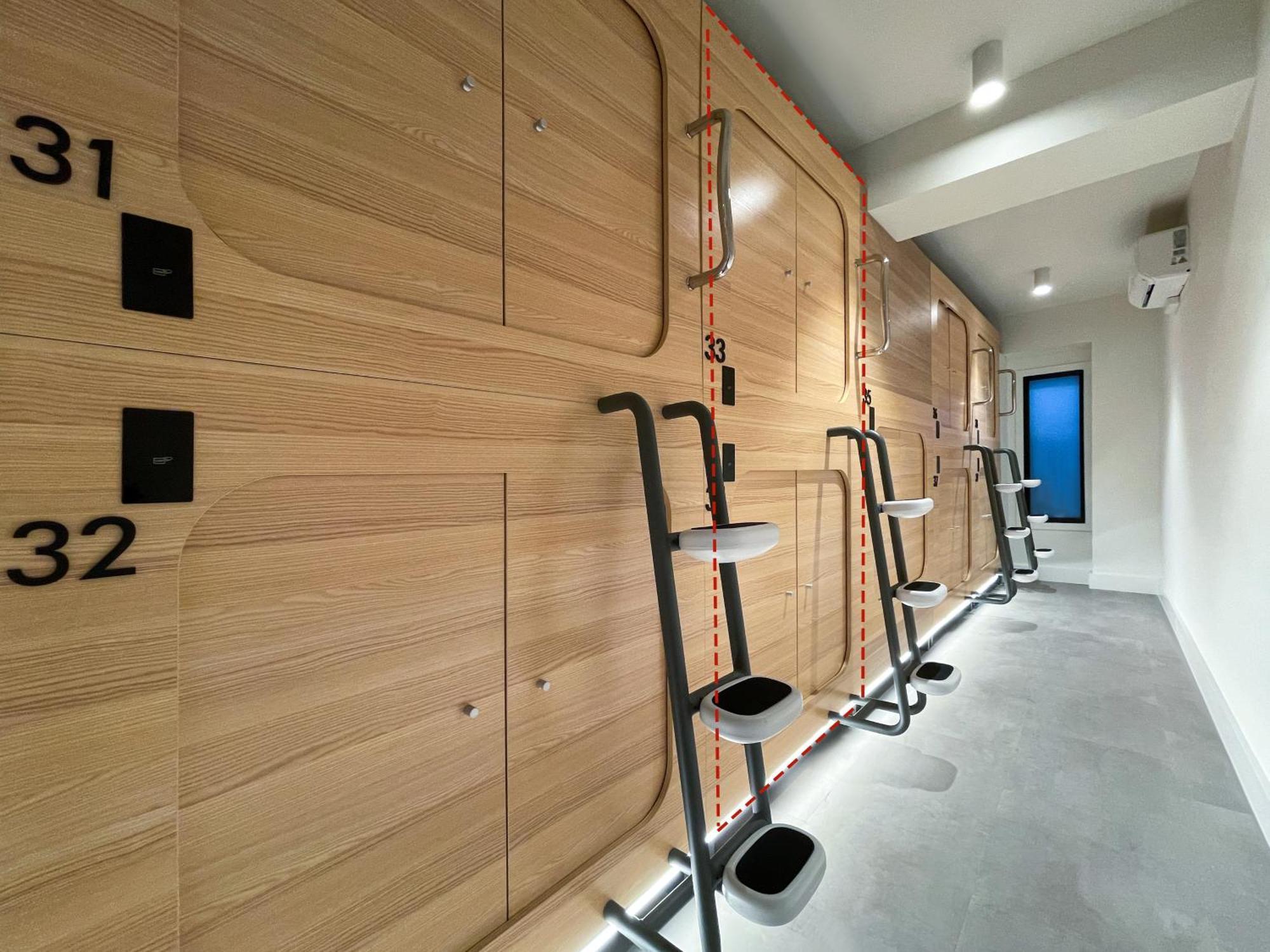 Airone Capsule Hotel Гобарт Екстер'єр фото